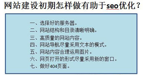 网站建设初期怎样做有助于seo优化？